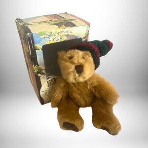 1999 Eureka Pete 6" Plush Bear Made Exclusively for Mervyns California - NIB